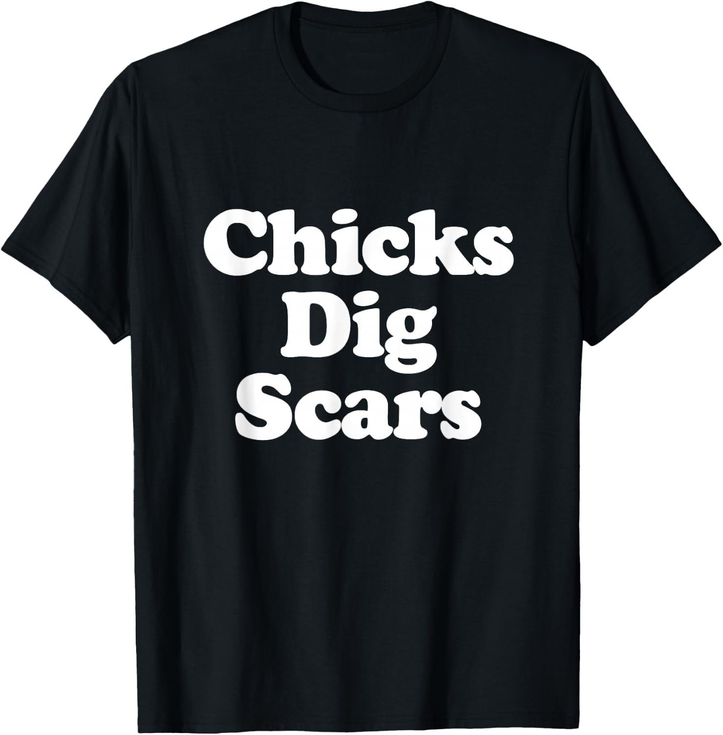 Chicks Dig Scars Congenital Heart Defect Heart Warrior T-Shirt - T-Shirt | Black