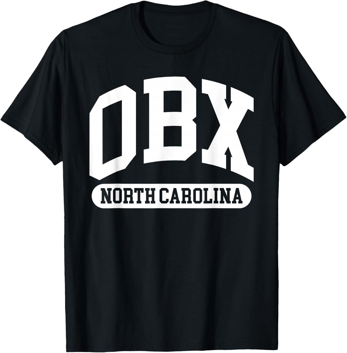 OBX Gifts, OBX Outfits, OBX Apparel, OBX Lover, NC Beach T-Shirt - T-Shirt | Black