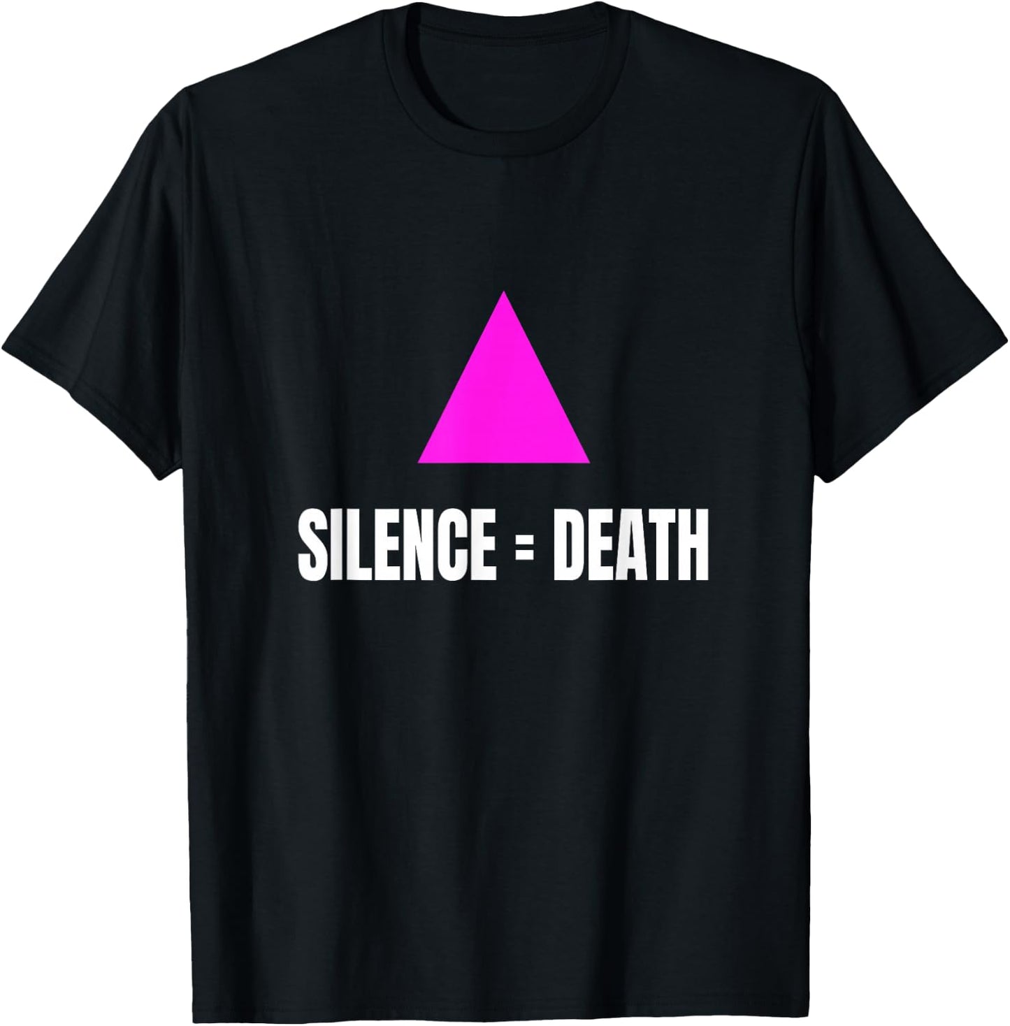 Power and Protest Silence = Death / Silence = Mort T-Shirt - T-Shirt | Black