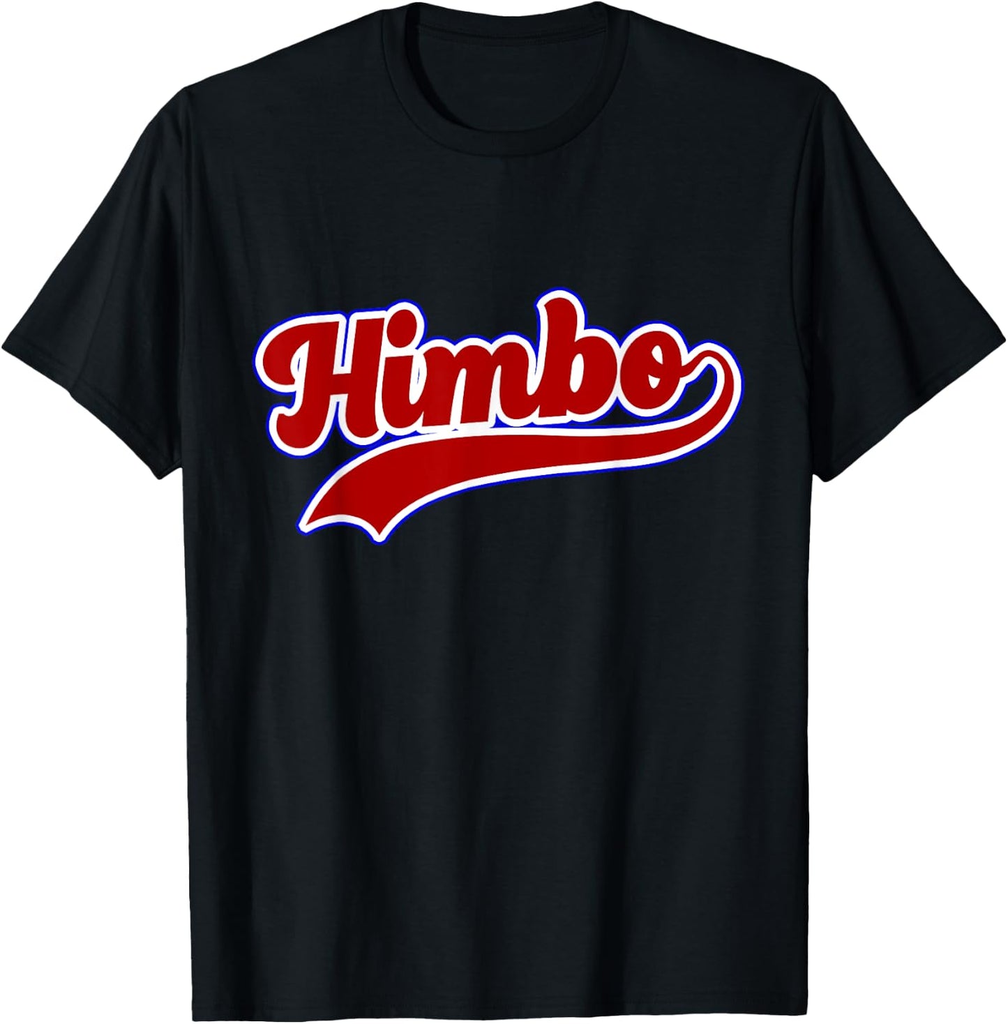 Himbo Baseball Jersey T-Shirt - T-Shirt | Black