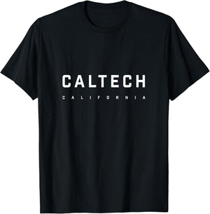 Caltech California - Iconic Tech Spirit Design T-Shirt - T-Shirt | Black