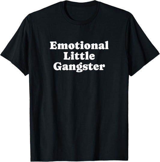 Emotional Little Gangster T-Shirt - T-Shirt | Black