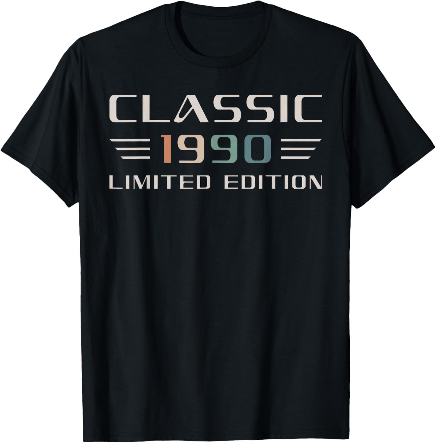 Classic 1990 Limited Edition 35th Birthday Classic Car T-Shirt - T-Shirt | Black