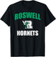 Roswell High School Hornets T-Shirt - T-Shirt | Black