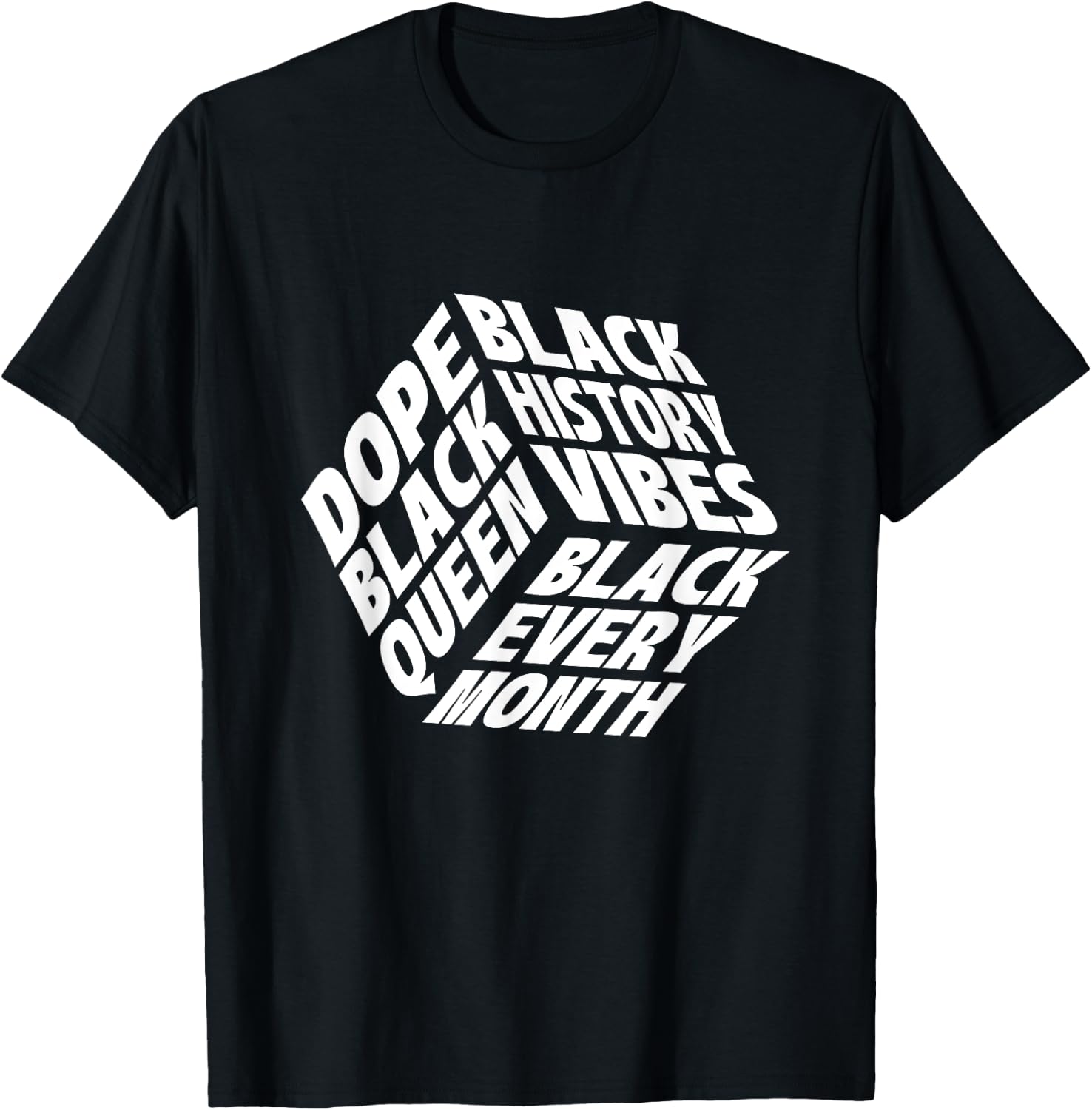 Dope Black Queen - MLK Day Black History African Roots T-Shirt - T-Shirt | Black