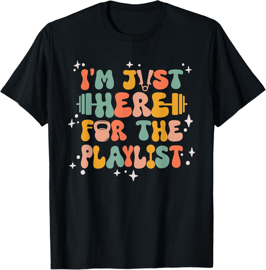 Weightlifting Funny Gym Workout Women Exercise T-Shirt - T-Shirt | Black