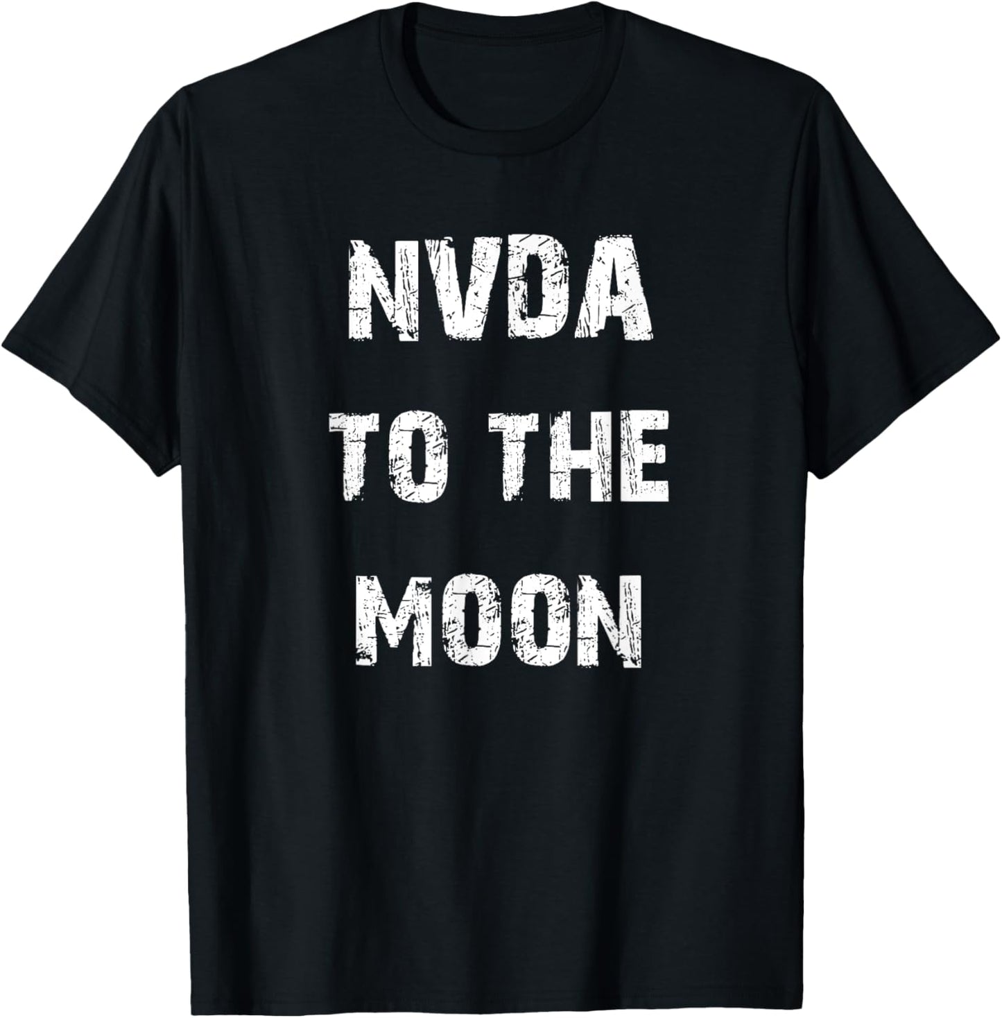 NVDA To The Moon T-Shirt - T-Shirt | Black
