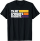I'm My Sponsor's Favorite T-Shirt - T-Shirt | Black