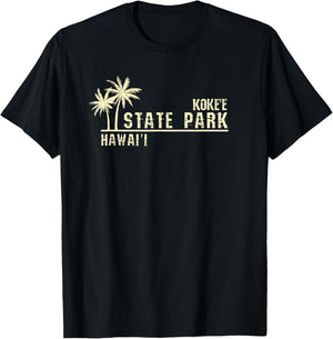 Hawaii Koke'e State Park T-Shirt - T-Shirt | Black