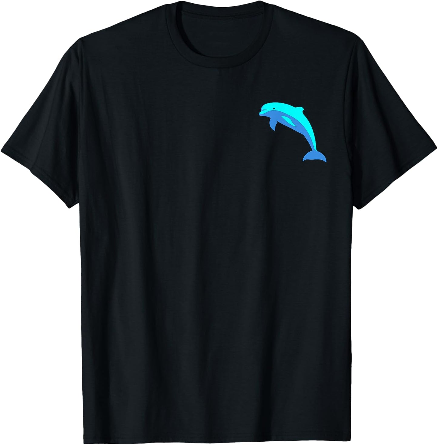 Blue Dolphin Logo Shirts T-Shirt - T-Shirt | Black