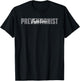 Infection Preventionist Typeset Apparel Hygiene Management T-Shirt - T-Shirt | Black