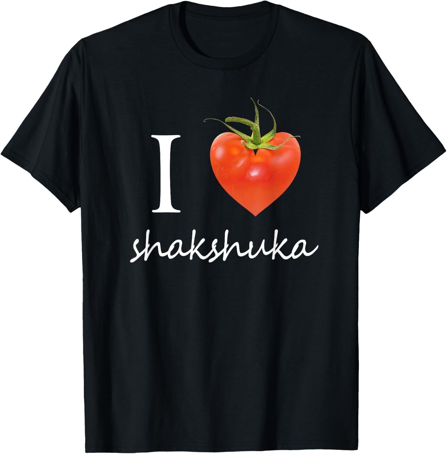 Isreal Shirt I heart Shakshuka Israeli Shirt T-Shirt - T-Shirt | Black