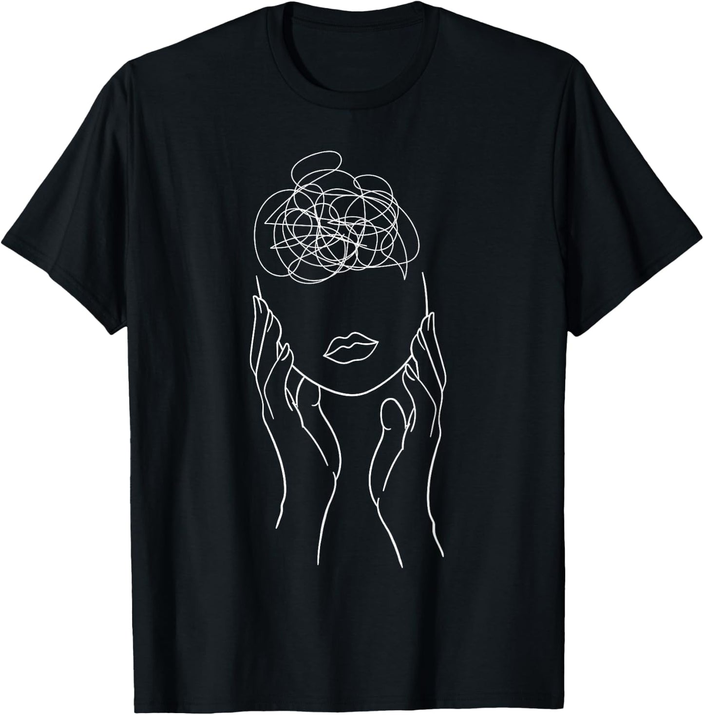 Arrow Semicolon Mental Health Awareness T-Shirt - T-Shirt | Black