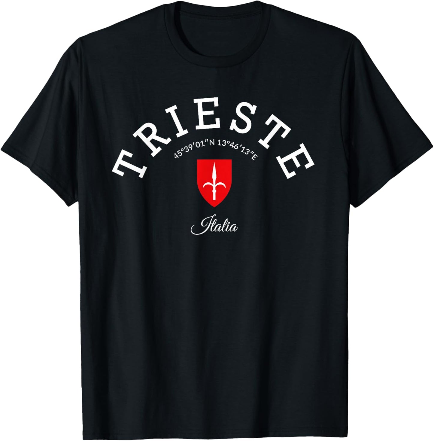 Trieste Italia vacation Trieste sItalyTrieste trip Trieste T-Shirt - T-Shirt | Black