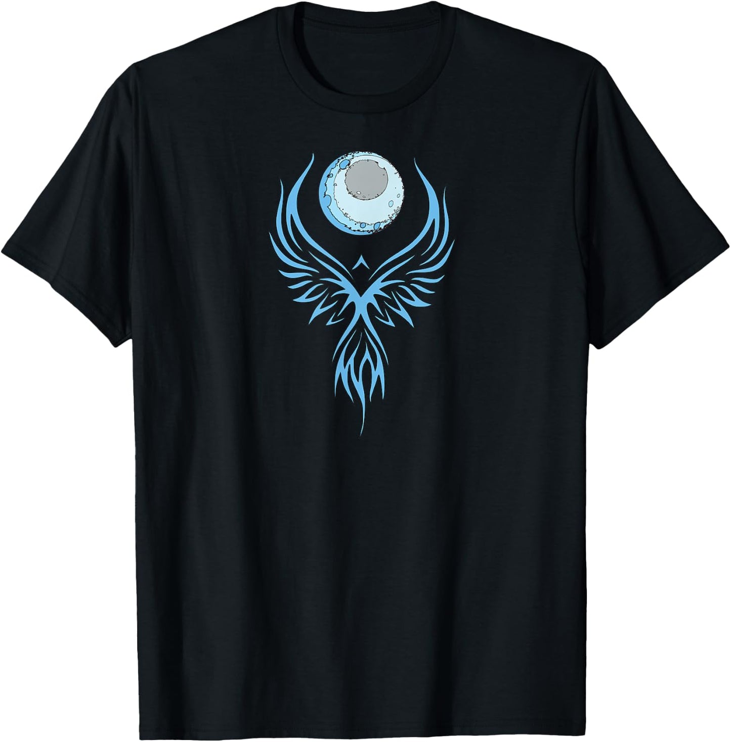Phoenix Bird : Grab the Moon "Recovery" T-Shirt - T-Shirt | Black