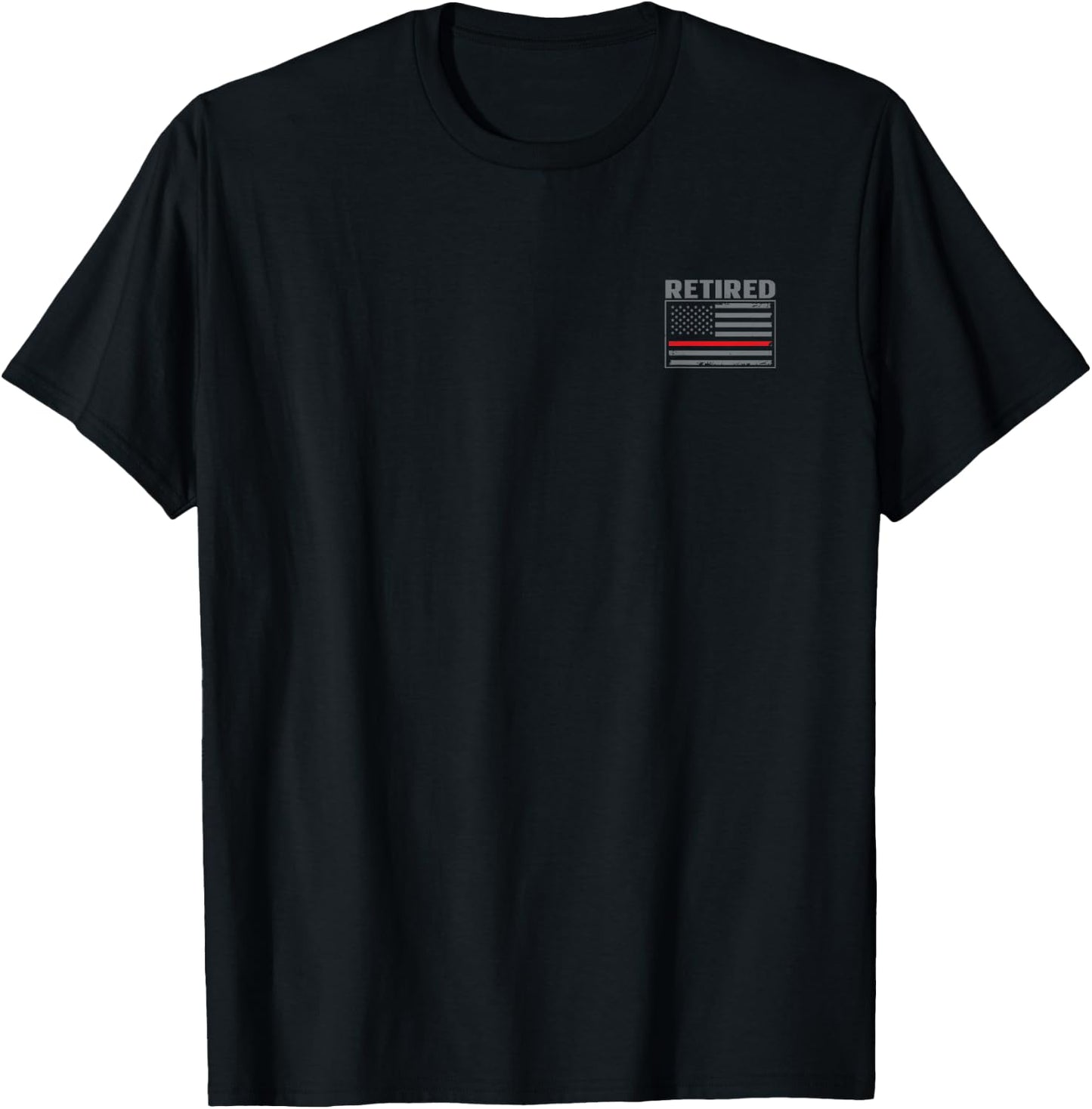 Retirement Fireman & Fire | Firefighter Retired 2022 T-Shirt - T-Shirt | Black