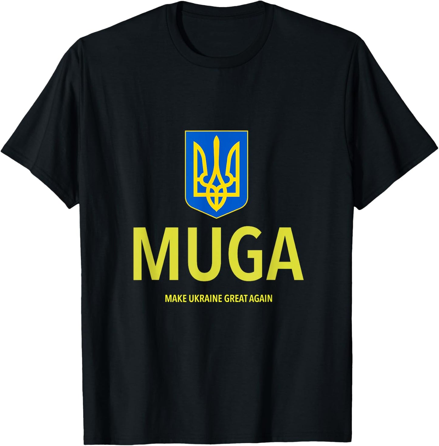 MUGA Make Ukraine Great Again T-Shirt - T-Shirt | Black