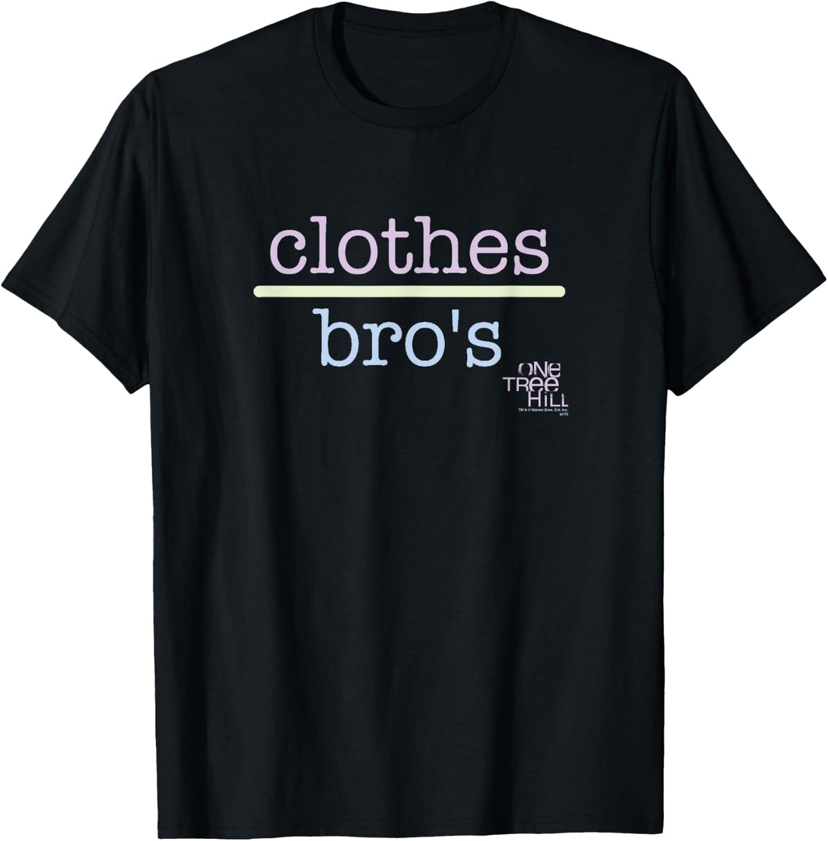 Popfunk One Tree Hill Clothes Over Bros T-Shirt - T-Shirt | Black