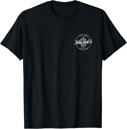 Koloa Surf Laguna Boards Logo Lightweight, Graphic T-Shirt - T-Shirt | Black