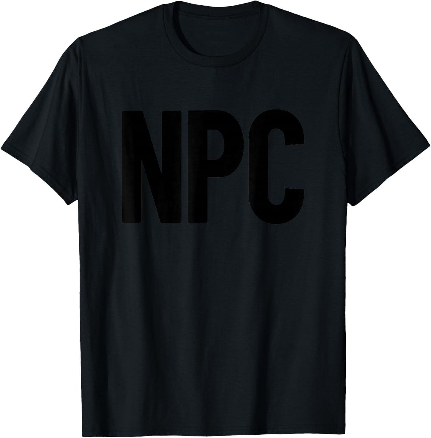 NPC Non Playable Character RPG Role Playing Game NPC T-Shirt - T-Shirt | Black