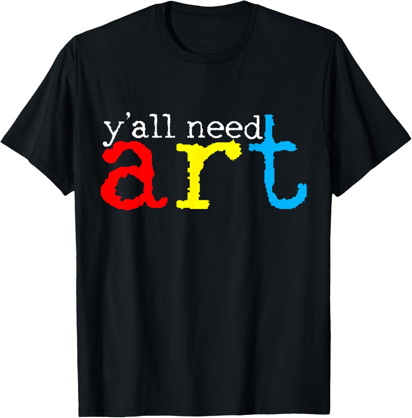 Art Teacher Artists Gift T-Shirt - T-Shirt | Black