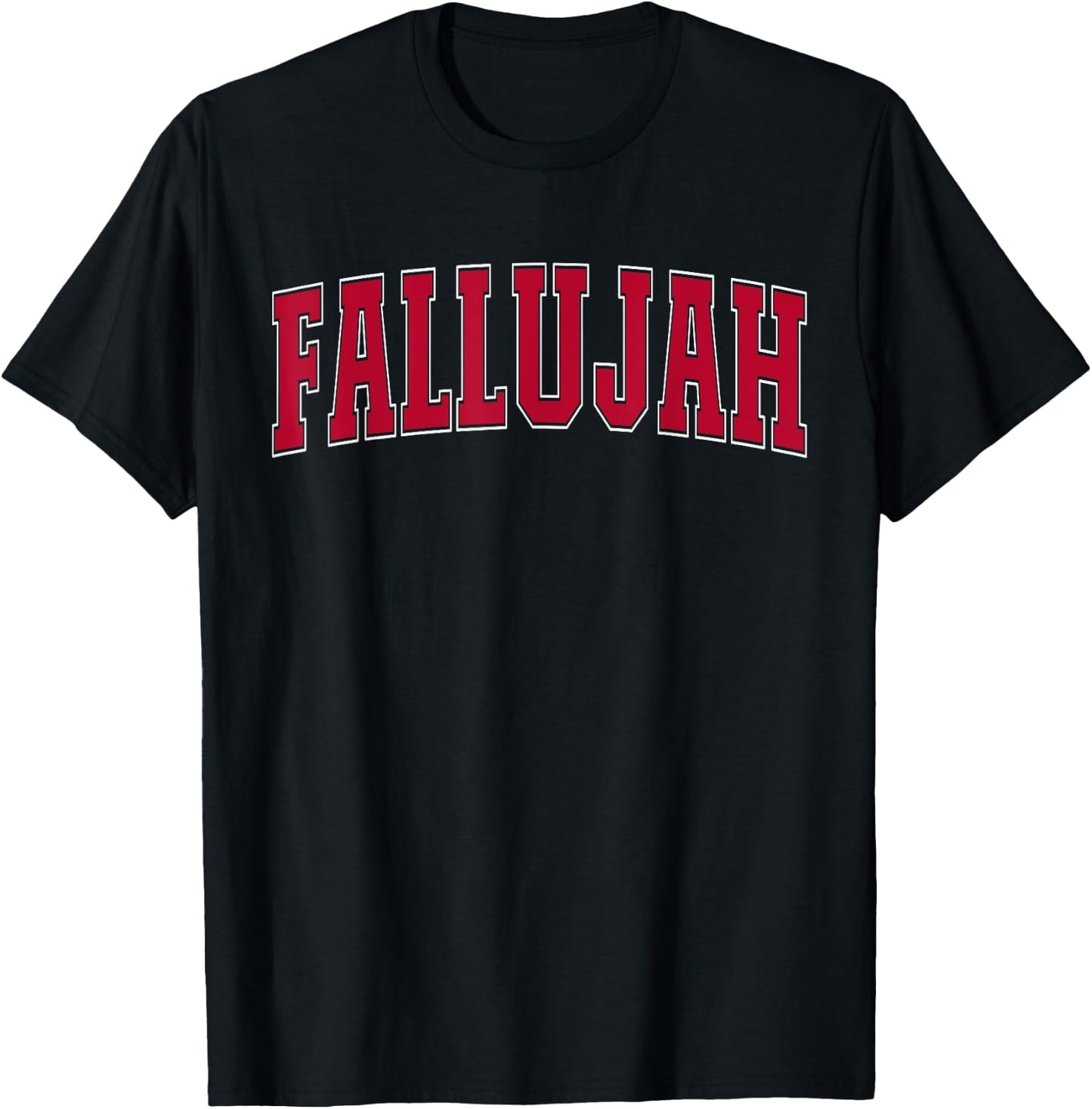 Fallujah Iraq Lovers Patriotic Proud Iraqi Fallujah Women Men T-Shirt - T-Shirt | Black
