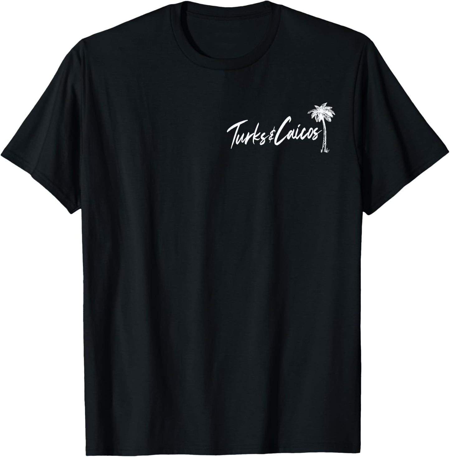 Turks and Caicos Islands T-Shirt - T-Shirt | Black
