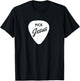 ChristianiTees: Guitar Pick Jesus T-Shirt - T-Shirt | Black