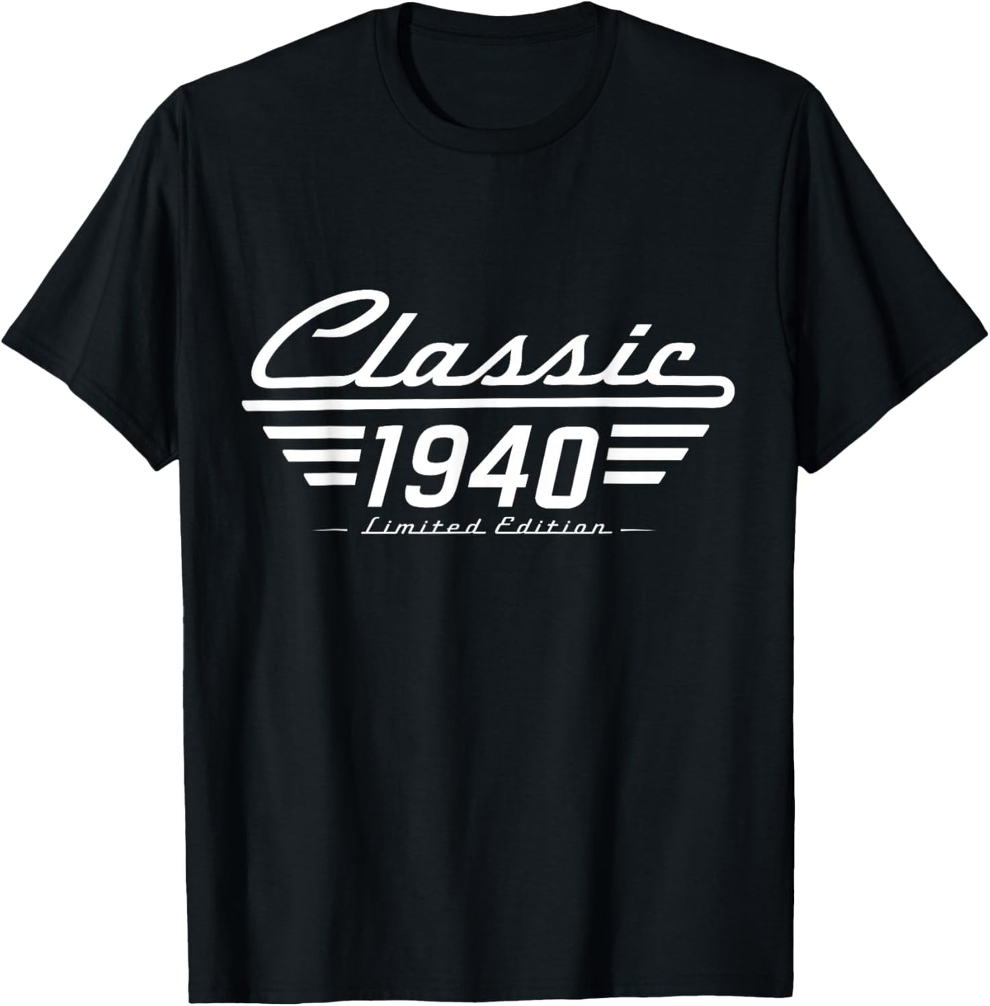 Classic 1940 Limited Edition Vintage Car Birthday Men T-Shirt - T-Shirt | Black