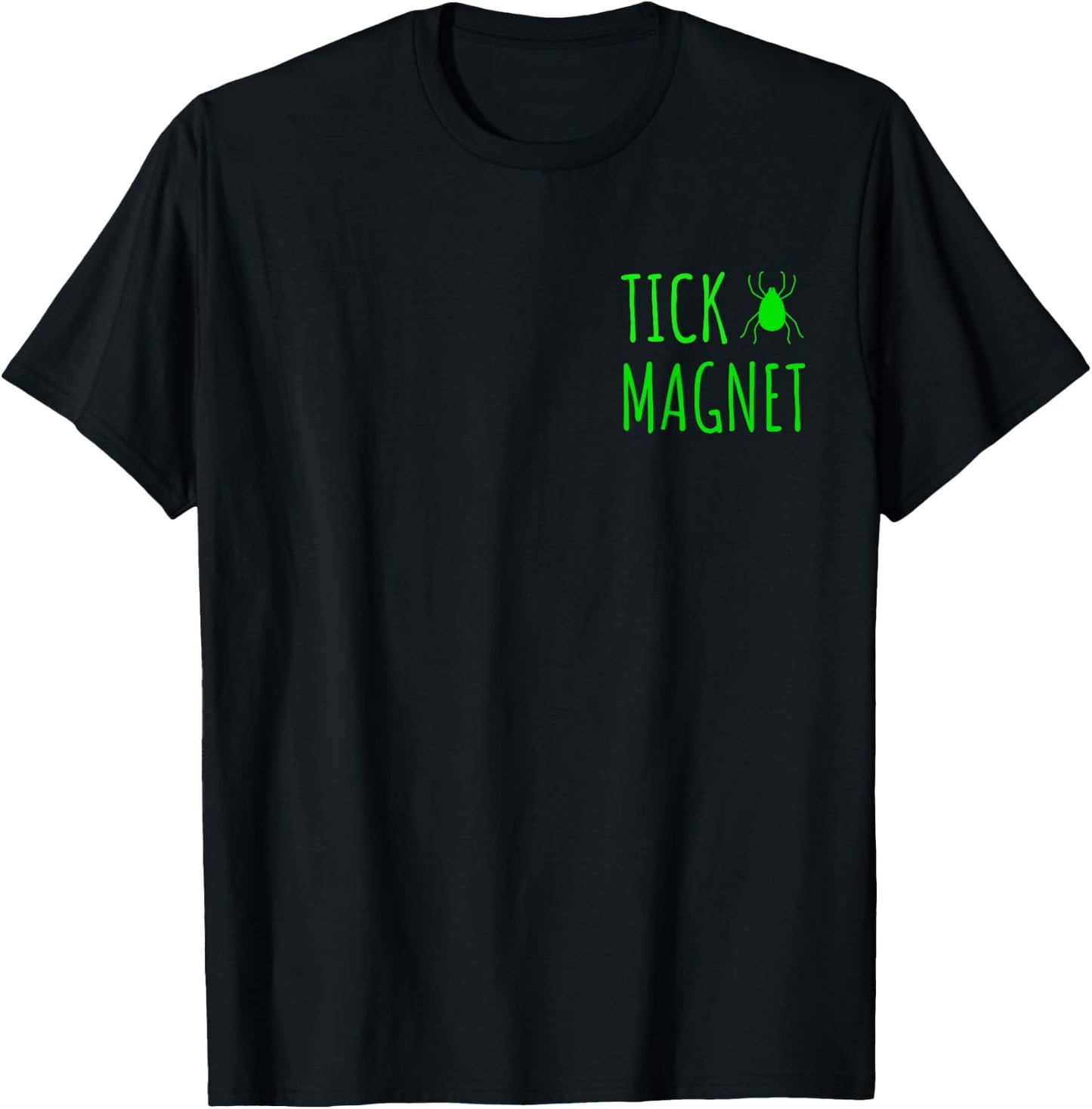 Deer Tick Magnet Lyme Disease T-Shirt - T-Shirt | Black