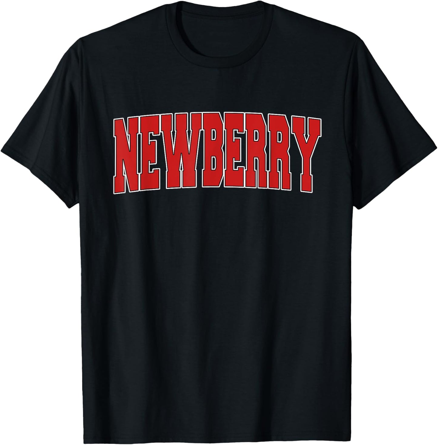 NEWBERRY SC SOUTH CAROLINA Varsity Style USA Vintage Sports T-Shirt - T-Shirt | Black