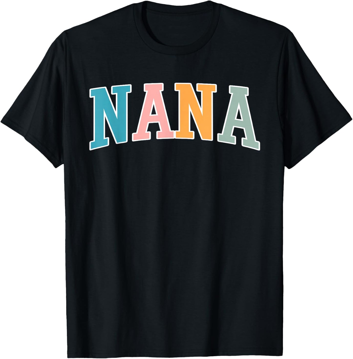 Nana Life for Grandma Grandmother Announcement T-Shirt - T-Shirt | Black