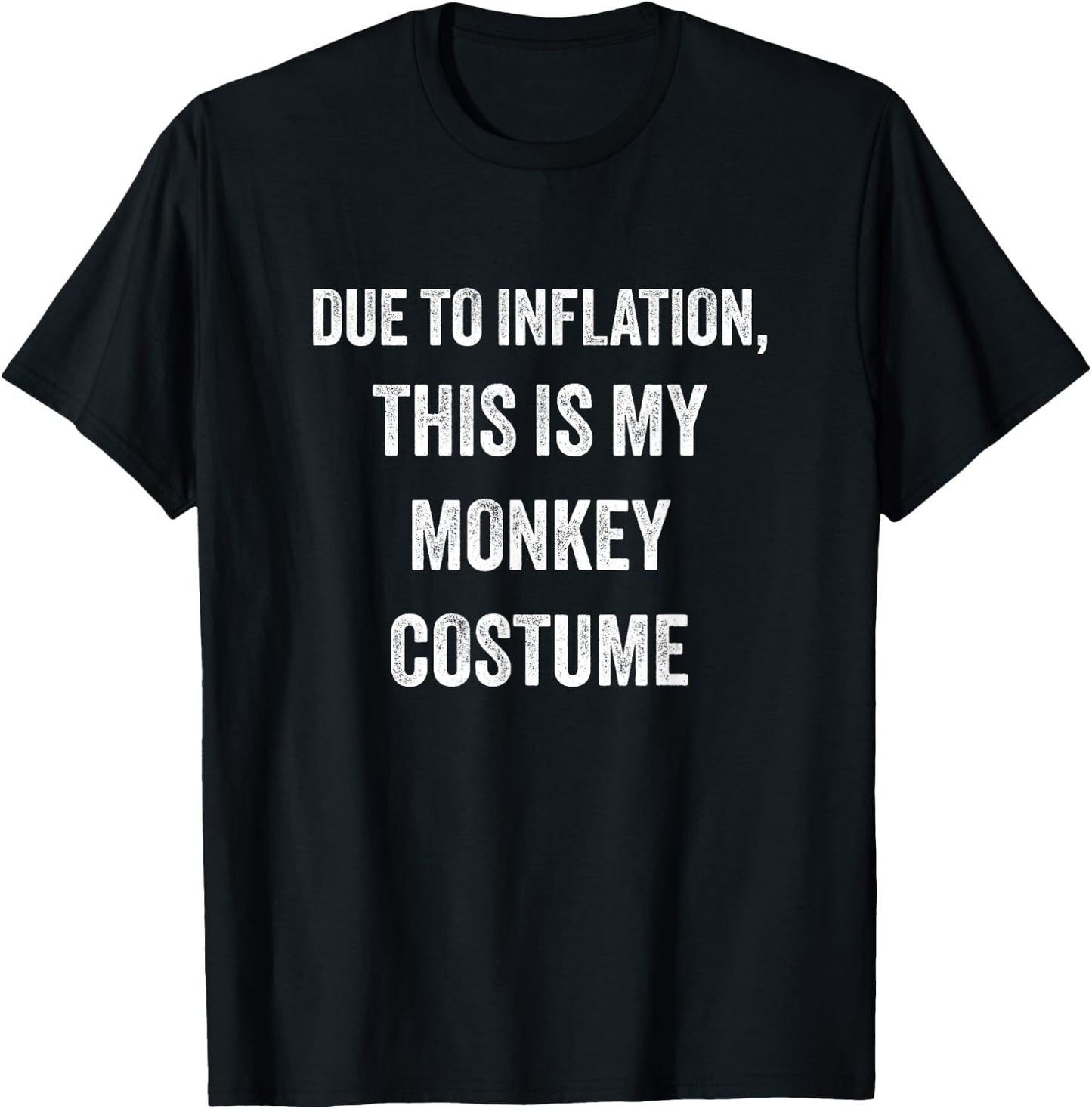 Monkey Halloween Costume T-Shirt - T-Shirt | Black