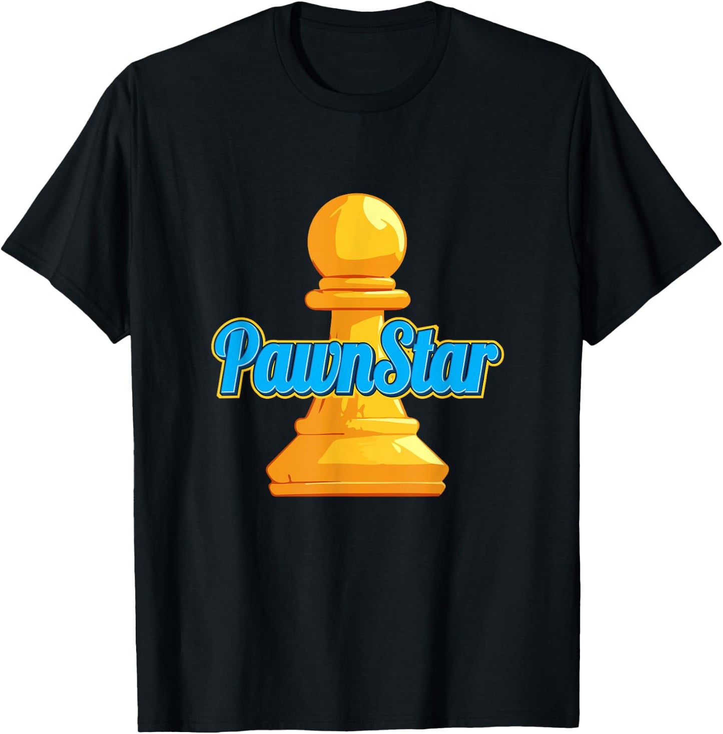 Pawn Star - Pawnstar Funny Chess Lover T-Shirt - T-Shirt | Black
