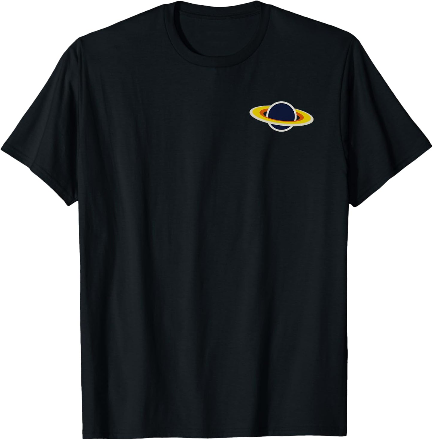 Retro Astronomy Planet T-Shirt - T-Shirt | Black