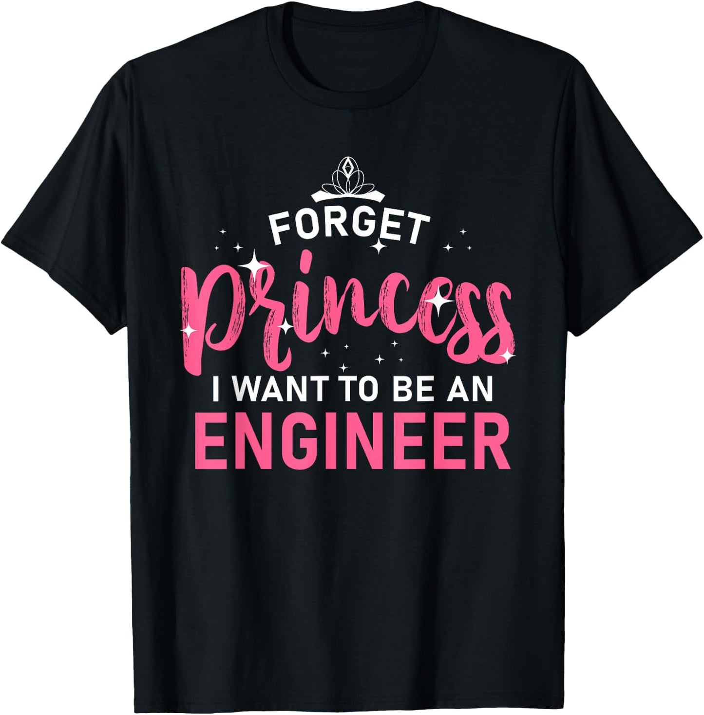 Cool Engineer Design Girls Kids Engineering Lovers T-Shirt - T-Shirt | Black