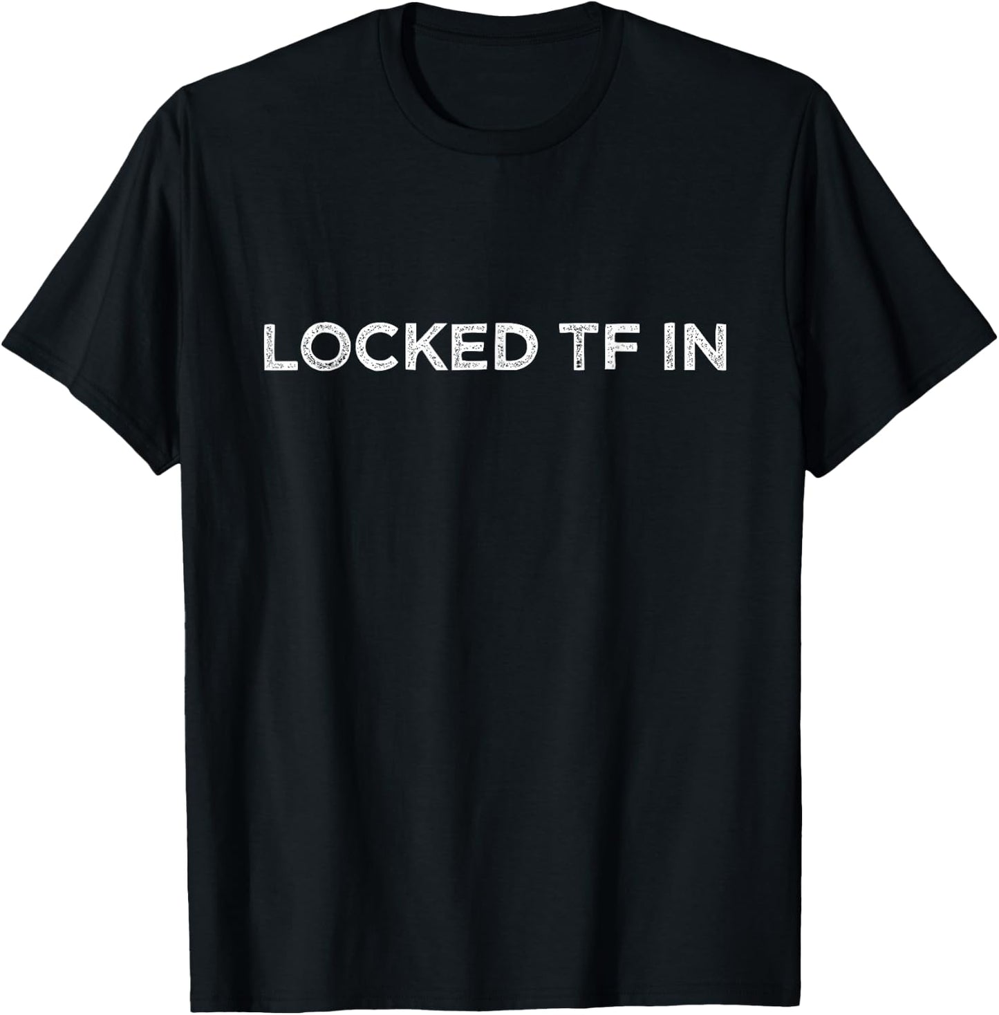 Locked In Shirt Women's Black T-Shirt - T-Shirt | Black