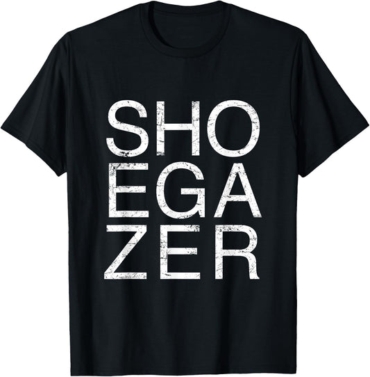 Shoegazer Music Guitar Fuzz Pedal Emo Indie 1990s 2000s T-Shirt - T-Shirt | Black