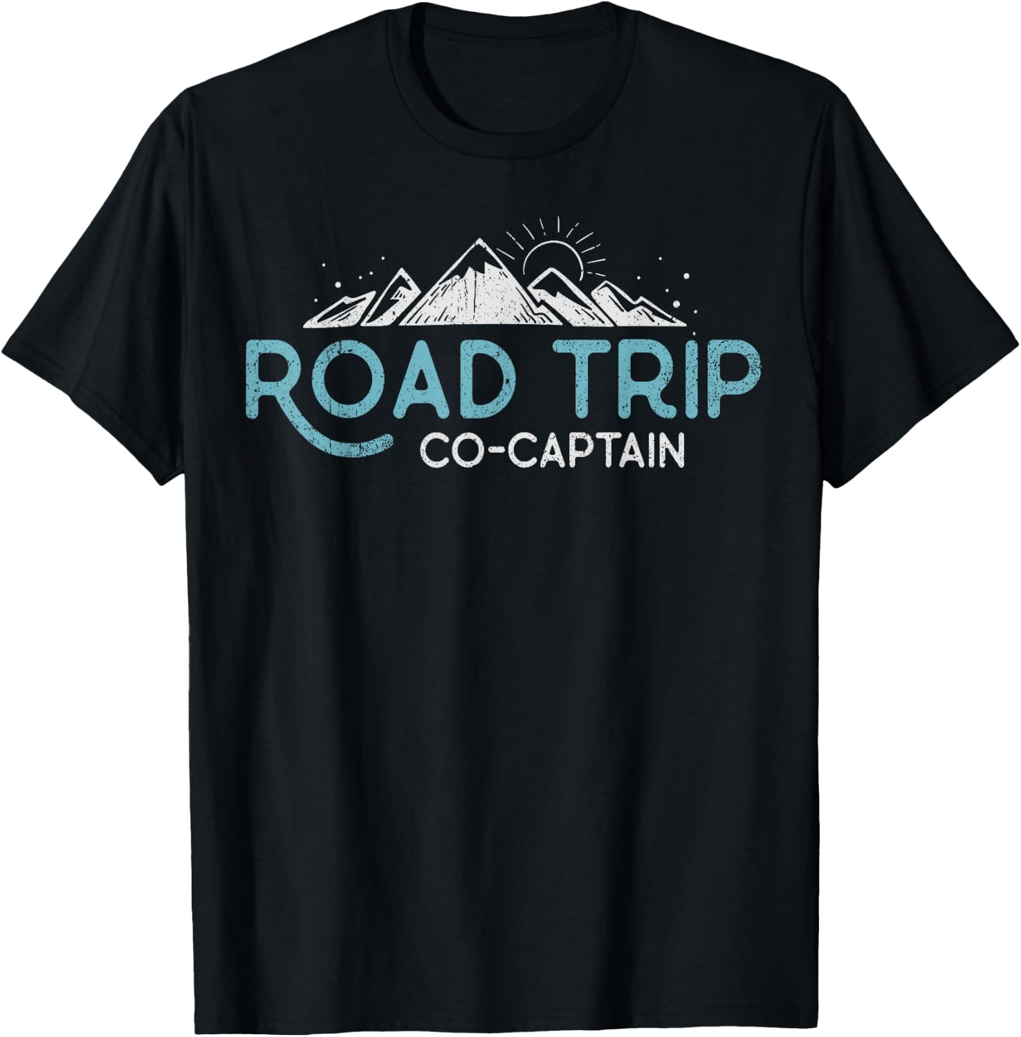 Road Trip Co Captain Road Trip T-Shirt - T-Shirt | Black
