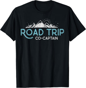 Road Trip Co Captain Road Trip T-Shirt - T-Shirt | Black