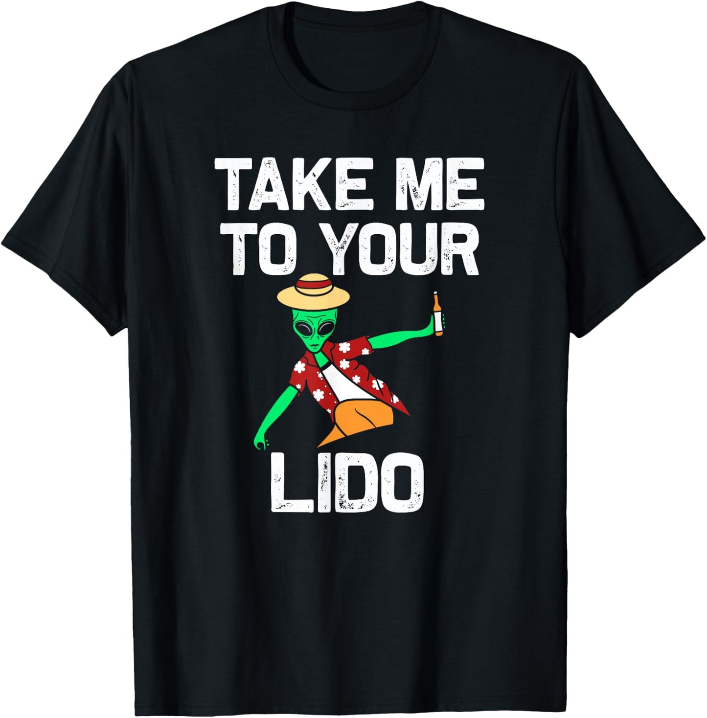 Take me to your Lido | Funny Cruise Vacation gift T-Shirt - T-Shirt | Black