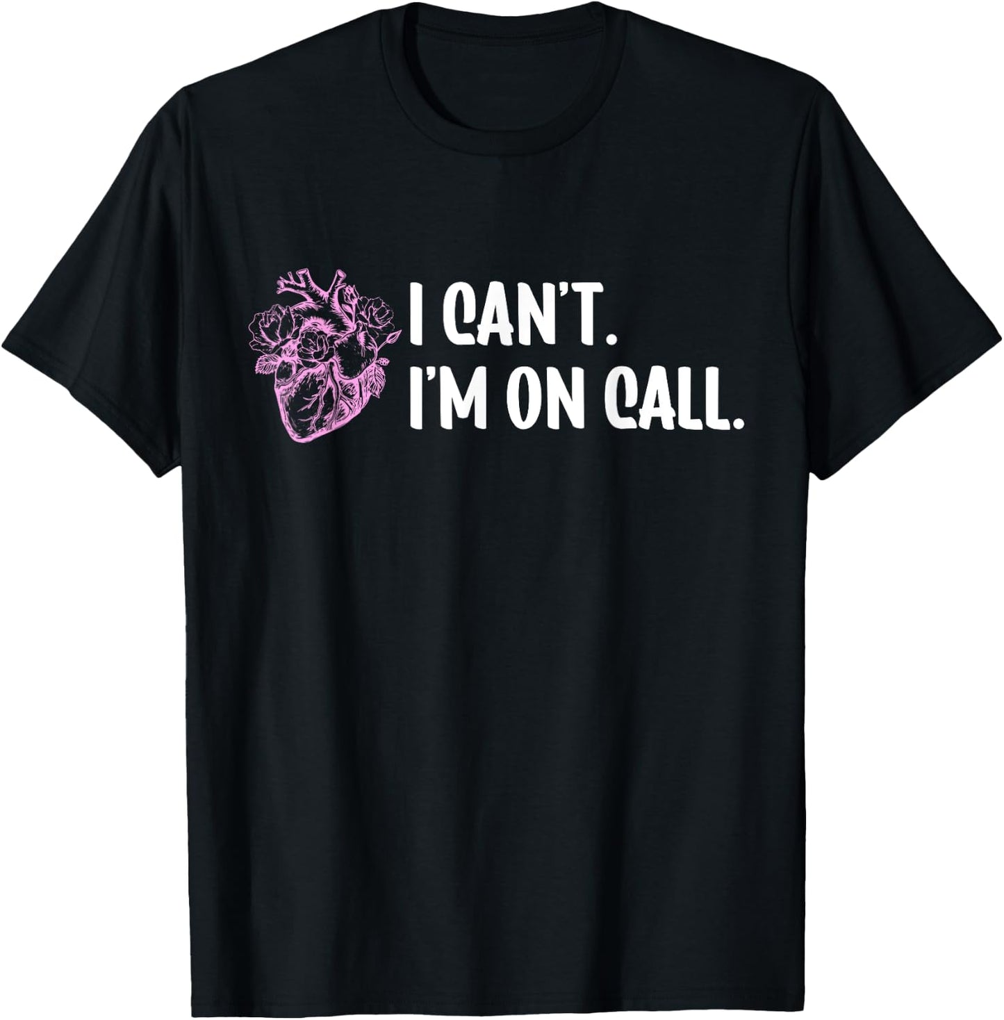 Cardiac Cath Lab Technologist Funny -Adults Black Small Modern Fun T-Shirt - T-Shirt | Black