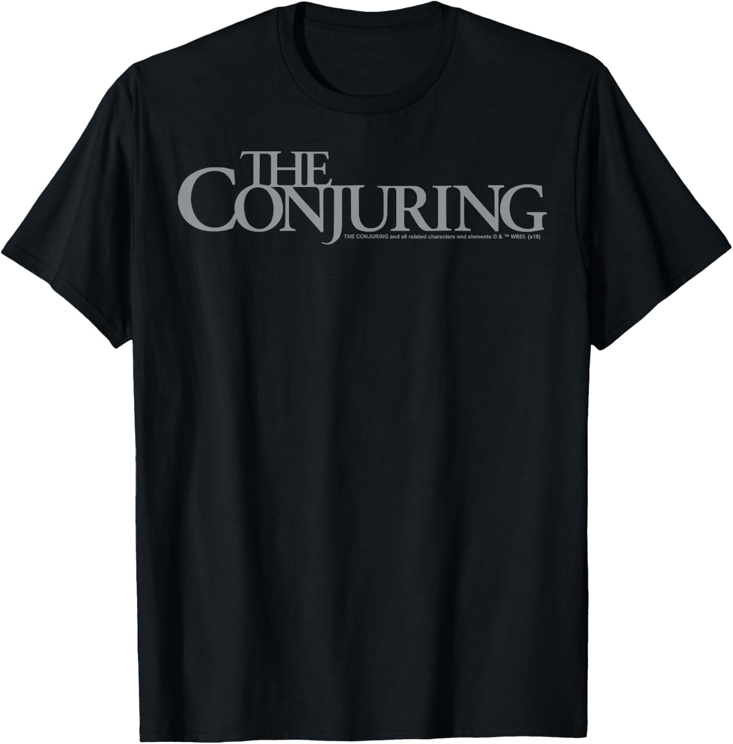The Conjuring Silver Logo T-Shirt - T-Shirt | Black