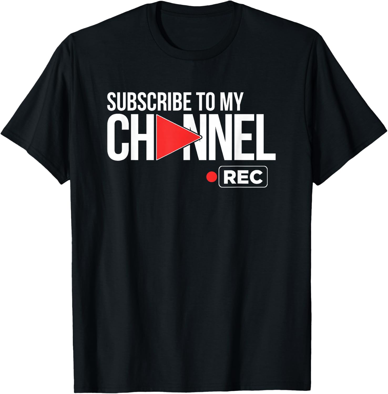 Video Sharing for Online Streaming Content Creators T-Shirt - T-Shirt | Black