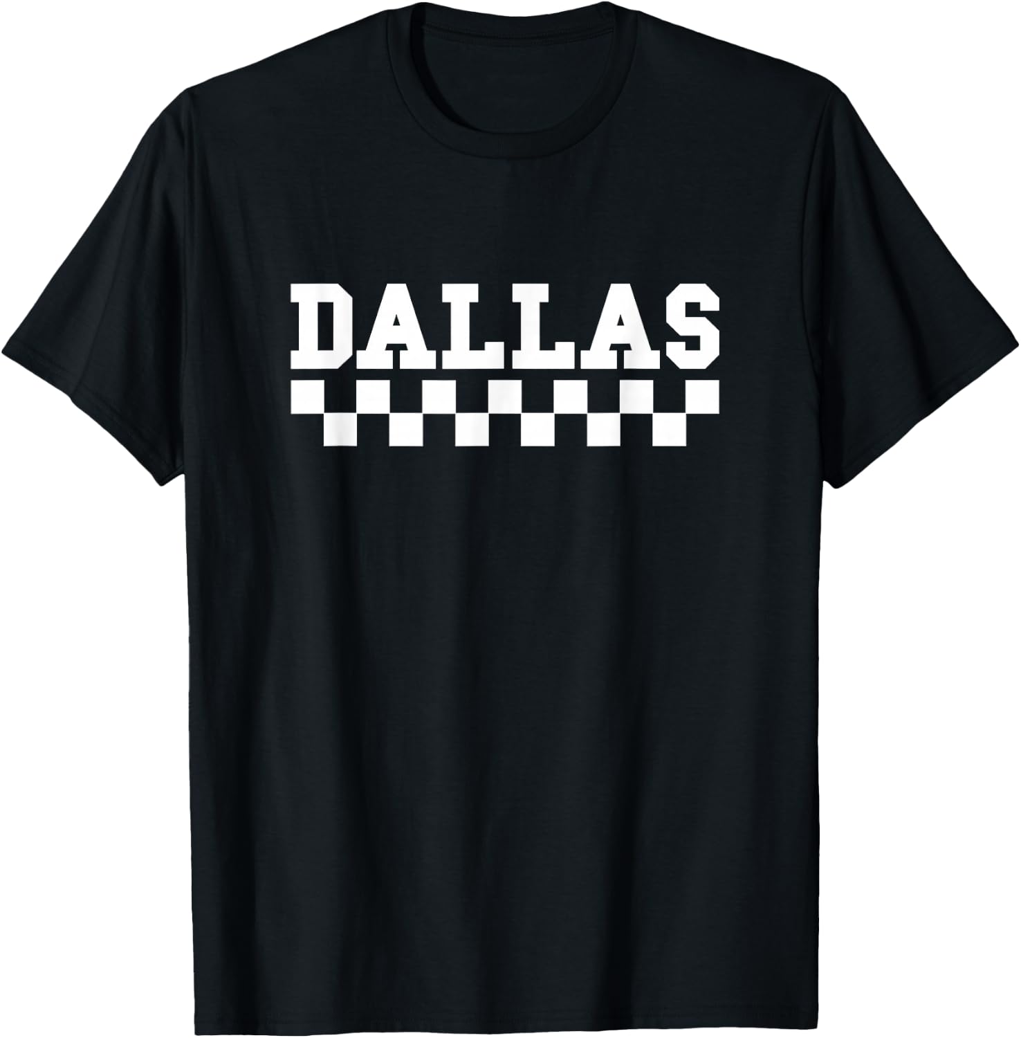 DALLAS - Throwback Design - Classic T-Shirt - T-Shirt | Black