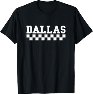 DALLAS - Throwback Design - Classic T-Shirt - T-Shirt | Black