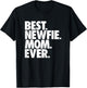 Best Newfie Mom Ever - Newfoundland Dog Girls Kids T-Shirt - T-Shirt | Black