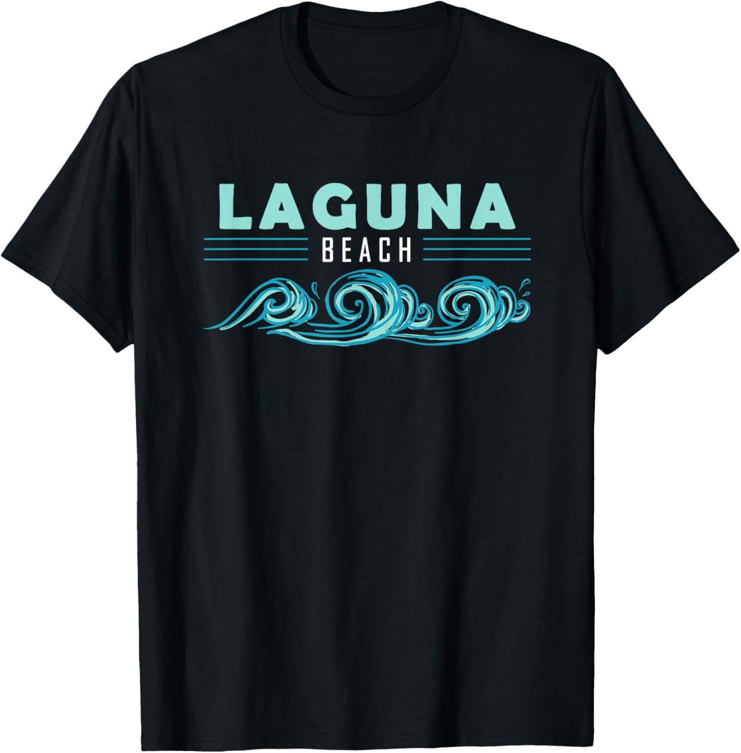 Laguna Beach California Souvenir T-Shirt - T-Shirt | Black