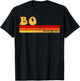 BO Name Personalized Idea Men Retro Vintage BO T-Shirt - T-Shirt | Black