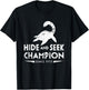 Loch Ness Monster Hide and Seek Champion Since 1933 Shirt T-Shirt - T-Shirt | Black